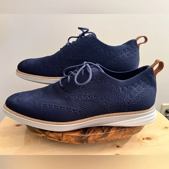 Men’s Cole Haan GrandEvolution Stitchlite Oxfords, Sz M - Picture 2 of 8